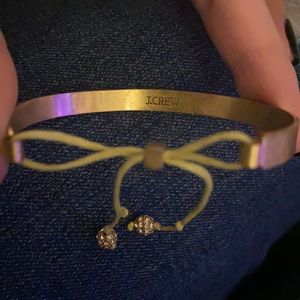 J crew bracelet gold